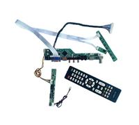 QPOGRMJR Placa controladora LCD Compatible con HM215WU1, HR215WU1, HT215F01 y MV215FHM. Kit de Pantalla LVDS de 30 Pines, 21,5" VG HDMI+AV+USB, señal de TV analógica 1920 * 1080.(For HT215F01-100)