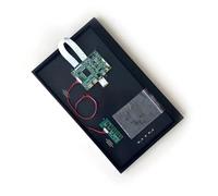 QPOGRMJR Placa controladora LP173WD1 N173FGA N173FGE con Carcasa metálica, 1600 x 900, 17,3", Kit de Bricolaje con Micro USB, Pantalla portátil Mini-HDMI EDP de 30 Pines(N173FGE-E13 and Case)