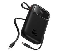 Power bank Baseus PPQD4-20C 20000mAh 30W Polímero de litio Pantalla Negra