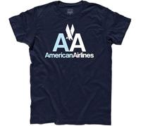 QPQKUFCVQ Mens T-Shirt AA American Airlines Ace Ace Texas Old'Em A - to Bullets