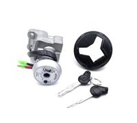 QPQXZCV Tapa del Tanque De Gasolina Y Combustible con Llave para Interruptor De Encendido De Motocicleta para Yamaha para NMAX 155 2015 2016 2017 2018 2019