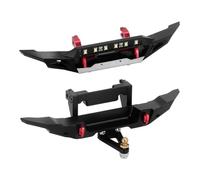 QPSJXN 1/18 RC Crawler Alumper Bumper Actualización 4M-85 Compatible con Escala Fuera de la Carretera El Parachoques Delantero Delantero se coloca Piezas para Crawler(Both)