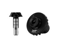 QPSJXN Acero de Juego de Engranajes de Eje helicoidal para 1 rastizador de RC de 1 Escala Compatible con Ascenso 18 Modelos(Underdrive Gear)