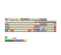 QPSJXN PBT KeyCaps de gradiente TEJADO PBT Sub Compatible con Varios teclados Diseño de Pendiente de Perfil bajo 127/134(Electrical Wire)