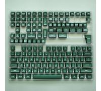 QPSJXN Perfil SA Blanco y Amarillo 142 PBT Double Shot Teckcap Conjunto para teclados de Juegos mecánicos con Varios interruptores(Green Translucent)