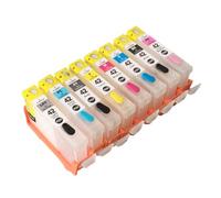 QPSJXN Refillable CLI42 Ink Cartridge Compatible with CLI-42 Compatible with PRO100 Printer with ARC Chip