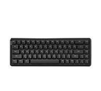 QPSJXN Teclado mecánico con cableado AK680MAX con diseño magnético de latencia y Talla de Lado ergonómico Adecuado para la Oficina y el Uso de Juegos compatibles con Varios Sistemas(Black)