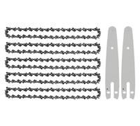 QPSYYB 5 cadenas de motosierra mini 6 pulgadas y 36 con 2 barras repuesto for eléctrica portátil inalámbrica,1211
