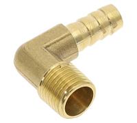 QPSYYB Accesorio de manguera latón 4 mm a 19 con cola dentada, rosca hembra BSP 1/8", 1/4", 1/2" y 3/8", conector cobre, adaptador acoplamiento,0423
