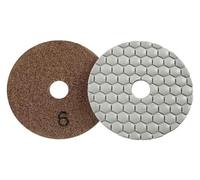 QPSYYB Disco de pulido en seco diamante, grano 50-3000, muela flexible 3 pulgadas y 80 mm, disco lijado for granito, mármol, piedra hormigón, herramienta abrasiva,0418