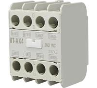 QPSYYB Módulo adicional de montaje frontal contactor industrial UT-AX4 3a1b Bloque contactos auxiliares 3NO 1NC for control y protección motores,0526