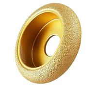 QPSYYB Muela abrasiva for cantos de piedra 75 mm, cabezal amoladora angular diamante soldado for granito y mármol,0227