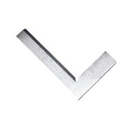 QPSYYB Regla escuadra de ángulo 90 grados con hoja 80 x 50 mm, 125, 160 100, 200, herramienta calibre en forma cuchillo ancho,0420