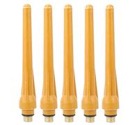QQ150 TIG Welding Torch Back Cap Replacement | High - Temp Robust Brass & Plastic Consumables | Long/Short Caps for TIG Welder Accessories | 5 - Pack Kit (QQ150 long tail)