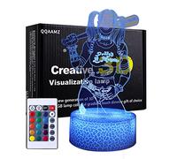 QQAAMZ Anime Hā Lì · Kuí Yīn Lámpara 3d Led Luz De Noche 16 Colores Usb Touch Lampada De Control Remoto Monster Comedy Grill Lámpara De Escritorio Es El Mejor Regalo De Cumpleaños Para Amigos