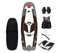 QQCHGOL Tabla de Surf eléctrica de Alta Potencia 12KW con propulsión por Chorro de Agua, Velocidad máxima 52 km/h, autonomía de batería 55-100 Minutos, Impermeable IP67 (White)