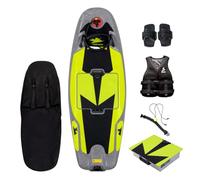 QQCHGOL Tabla de Surf eléctrica de Alta Velocidad de 12/15 kW, 55/60 km/h, duración de la batería de 50-100/60-120 Minutos, IP67 Impermeable, Tabla de hidroala de Grado competitivo (Green)