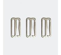 QQLADY 10 Uds Sujetador de Metal Correa Ajuste ajustador lencería Ganchos deslizantes Bikini Sujetadores DIY aleación Deslizadores Ganchos Clips para Liguero Bikini