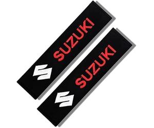 QQLADY 2 Piezas Almohadilla de Protectores Cinturon de Seguridad de Coche para Suzuki Jimny, Asiento Cinturón Cubiertas, CóModas Y Suaves Accesorios de Interior,B