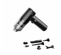 QQLADY Aspirador de Mano para Hyundai Tucson/Kona/i10/i30/i20, Aspiradora de Coche 4 en 1 con 6000Pa, Recargable, Indicador de Batería 3 Niveles, para Coche y Hogar, Pelo de Mascotas