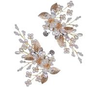 QQLADY Clips de zapatos de perlas con diamantes de imitación para zapatos de novia, zapatos de boda, hebillas de cristal, adornos de decoración de botas de mujer, Diamante de imitación, Diamantes de