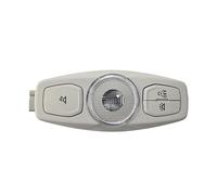 QQLADY Compatible Con Ford Focus Mk3 2013-2018 Luz Lectura Techo Cubierta Embellecedora Interruptor Lámpara AM5113K767GE3AM1 BM5113776ED3AM1 Luz de lectura para coche(6PIN Three key)