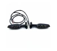 QQLADY Indicador señal Giro Compatible Con Kawasaki Para ER6N Z125 Z250 Z300 Z400 Z650 Z900 Z1000 Luz Intermitente Motocicleta(2pcs Smoke)