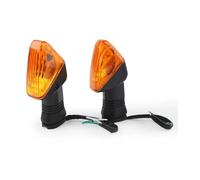 QQLADY Indicador señal Giro Compatible Con Kawasaki Para Z750S ZX-6R ZX-6RR ZX-10R KLE 500/650 ZX6R ZX10R Luz Indicadora Intermitentes Delanteros Motocicleta(Orange)