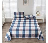 QQLADY Sábana Impermeable, Funda de Colcha, Sábana Ajustable Lavable a Prueba de Polvo, Lino