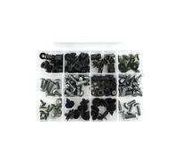 QQLADY Tornillos De Carenado para Hon┐da para CBR600RR para CBR 600RR 2007 2008 2009 2010 2011 2012 Kit Completo Tornillos De Carenado Tornillos para Carrocería Clips De Aluminio(Titanium)
