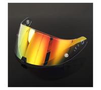 QQLADY Z Adecuado For Casco Exo Scorpion R1/1400/520 Lente De Casco Lente Universal De Día Y Noche A Prueba De Polvo Y Viento X(Clear Red)