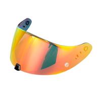 QQLADY Z Adecuado For Casco Exo Scorpion R1/1400/520 Lente De Casco Lente Universal De Día Y Noche A Prueba De Polvo Y Viento X(Gold)