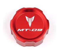 QQLADY Z For MT09 MT-09 FZ09 2015-2019 2020 Piezas de Motocicleta CNC Tapa de llenado de Aceite Tapas de depósito de Tanque de líquido de Frenos Delantero y Trasero X(1 Rear Cap-Red)