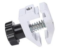 Qqmora Accesorio de Abrazadera de Mandíbula Premium con Abrazadera de Medidor de Empuje para Pruebas Precisas de Cables y Películas, Acero Inoxidable 500N