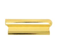 Qqmora Accesorios Metálicos Deslizantes para Guitarra con 4 Púas para Dedos para Ukelele y Guitarra Tocando Instrumentos Musicales (Oro)