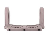 Qqmora Almohada Universal para Reposacabezas de Coche, Cojín de Cuero para un Cómodo Accesorio para Dormir, Ajustable para Adultos y Niños (Gris)