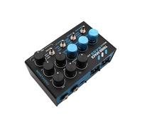 Qqmora Amplificador de bajo Multiefectos con Cadena de Señal Paralela y Bucles de Efectos Duales para Grabación y Uso en Vivo 4,8"