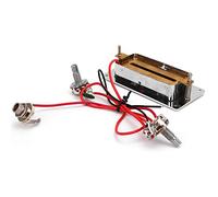 Qqmora Arnés de Pastilla de Doble Bobina para Guitarra Eléctrica Salida de Control 1V1T Precableada con Potenciómetros de Tono de Volumen para Piezas de Repuesto de Guitarra Eléctrica