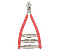 Qqmora Bádminton Racket Stripp Canting Racket 3 Spring Tool Bread Head Starter para Bádminton/Jugadores de Tenis Aluminio