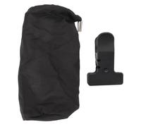 Qqmora Bolsa para Baquetas con Almacenamiento de Tela Oxford Duradera para Baquetas, Cepillos, Mazos, Abrazadera Estable para Soporte de Platillos, Soporte para Tom, para Partituras