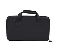 Qqmora Bolsa para Teclado de 25 Teclas Protección de Espuma de Alta Densidad Forro de Franela Suave Estuche de Transporte para MPK Mini MK3 Play Bolsa Protectora para Músicos EVA Negro 15 * 9 * 2.4