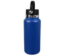 Qqmora Botella Deportiva Aislada, Duradera, Elegante, a Prueba de Fugas, Botella de Agua Potable para Aventuras Al Aire, Acero Inoxidable, 17,5 Oz (#2)