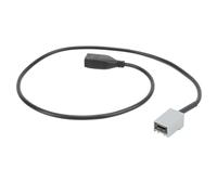 Qqmora Cable Adaptador USB para Coche de para Jazz Odyssey 60cm Adaptador USB Plug and Play para MP3 MP4 WMA