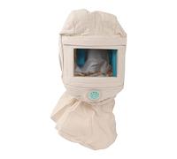 Qqmora Campana de Chorro de Duradera con Características Antipolvo para Pulir y Eliminar óxido - Lona Beige - 1 Pieza