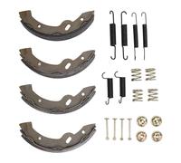 Qqmora Cart Brake Shoes Kit Aleación de Metal Alta Fuerza JN6 F5331 01 00 Reemplazo de Ez Go Medalist TXT RXV WAILLO