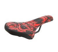 Qqmora Cojín para Asiento de Bicicleta, Cómodo Sillín Ancho de Espuma con Absorción de Impactos para Ciclismo, Cuero PU, 1 Unidad (Tipo de Gorila)