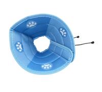 Qqmora Collar de Cono para Gato, Collar de Recuperación Suave Ajustable para Gatos, Previene Lamer Heridas, Malla Cómoda, Espuma EPE, 1 Pieza (L)