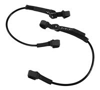 Qqmora Correa de Seguridad para Windsurf, Arnés Duradero Ajustable de 28-34 Pulgadas para Accesorios de Surf, 2 uds., Color Negro (#1)