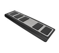 Qqmora Cubierta del Pedal del Reposapiés de Acero Inoxidable, Almohadilla de Pedal sin Deslizamiento Duradera para 2021+ GT, Mejora la Experiencia de Conducción Interior de Lujo