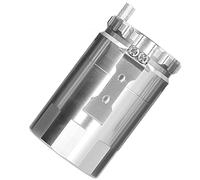 Qqmora Depósito Universal de Respiradero de Lata de Captura de Aceite de Aleación de Aluminio, Herramienta de Mantenimiento de Motor de Alto Rendimiento para Entusiastas del Automóvil y la